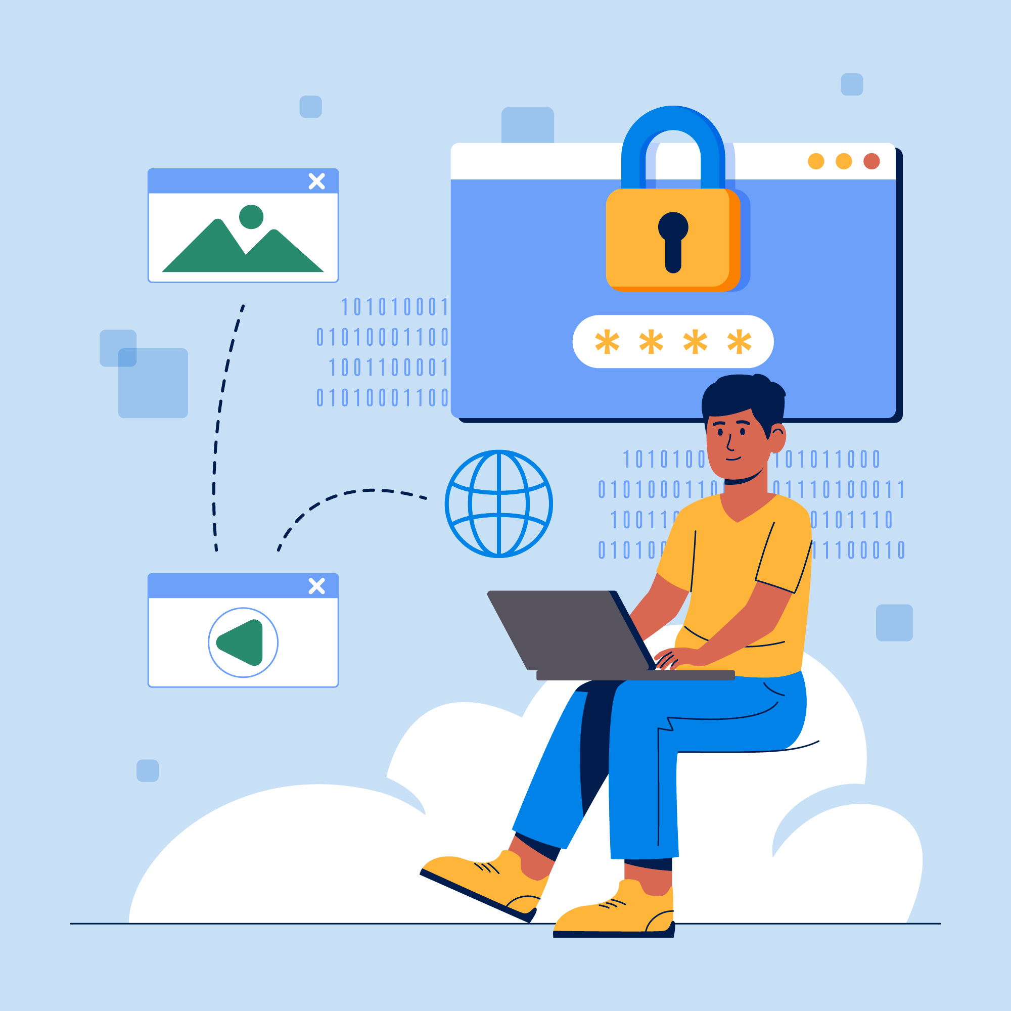 Password Passphrase Examples 2025 access control illustration